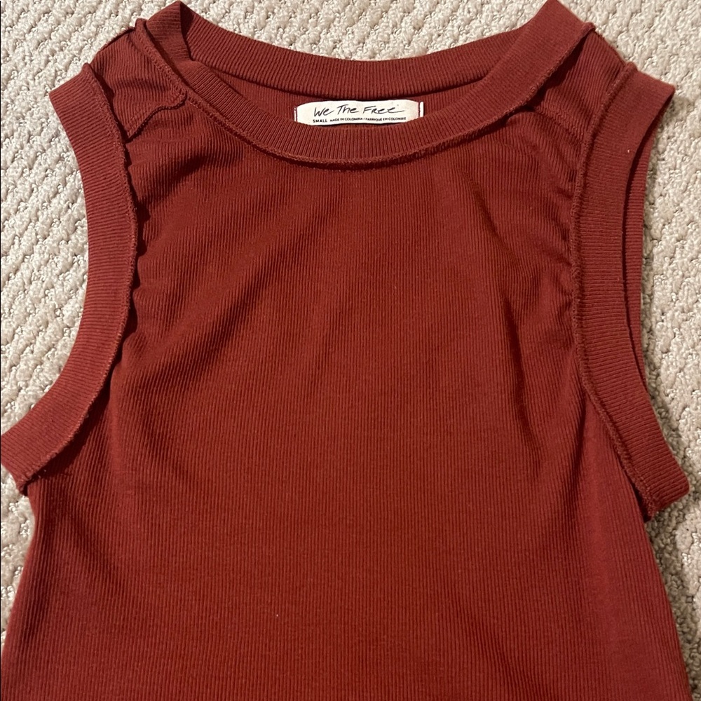 We The Free Women's Tank Top - Deep Rust